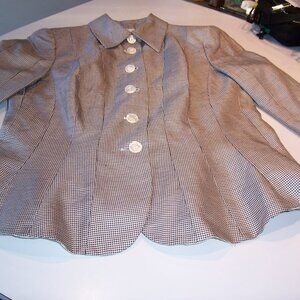 ARMANI Collezioni Women's B;azer Italian Size 10 is American Size 10